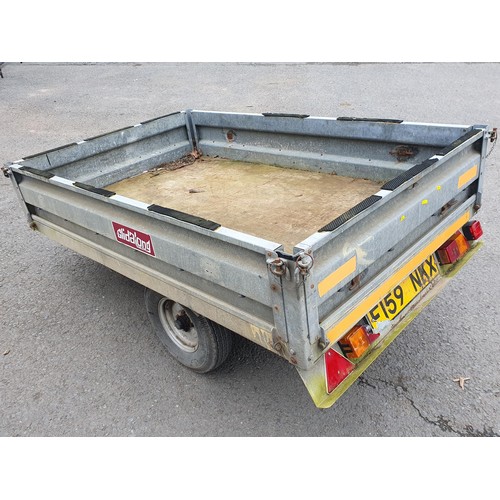 786 - A Dropside GP506 S Trailer (Please see images as part of Description - they include serial number pl... 