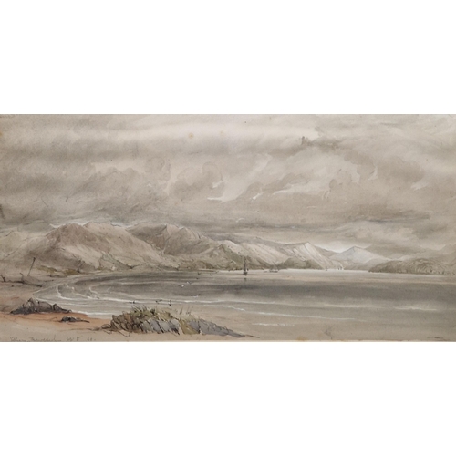 505 - HENRY BLUNT (1806-1853) A collection of watercolours and drawings depicting views in North Wales, th... 