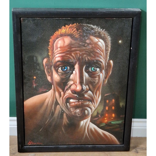 515 - PETER HOWSON (b.1958) Capochio, 2010, signed, oil on canvas, 24 1/2 x 18 1/2 in