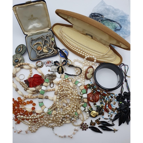 232 - A collection of costume jewellery and watches