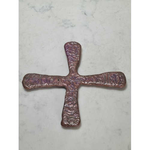 291 - A Copper Katanga Currency Cross, Democratic Republic of the Kongo, 5.5