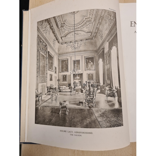 608 - STRATTON Arthur, The English Interior, A Review of the decoration of English Homes from Tudor Times ... 