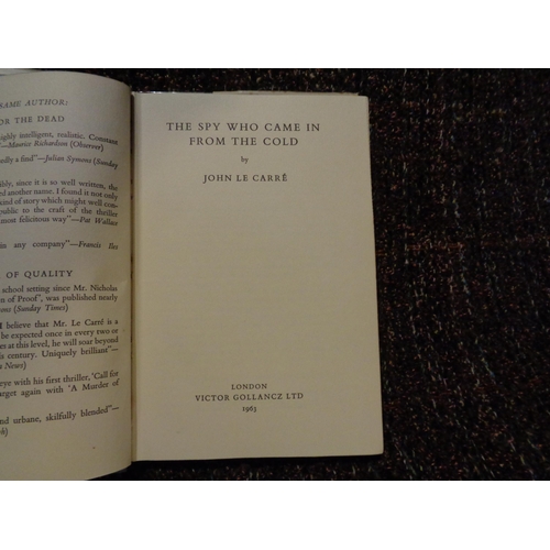 614 - Le Carre John, The Spy who came in from the cold,, pub Victor Gollancz 1963, original dust jacket. (... 