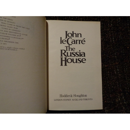 618 - Le Carre John, The Russia House, pub Hodder and Stoughton 1989, original dust jacket. (1)