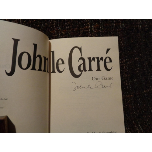 620 - Le Carre John, Our Game, pub Hodder and Stoughton 1995, signed by author, in original dust jacket.