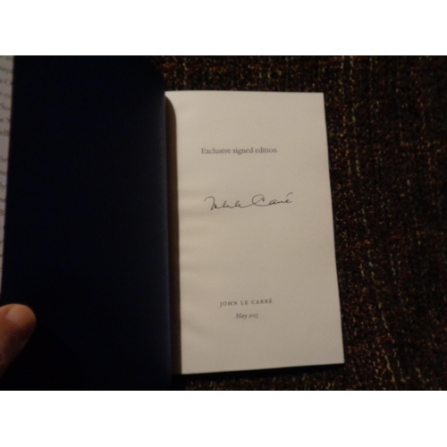 622 - Le Carre John, A Delicate Truth, pub Viking 2013, a signed (exclusive signed edition) with dust jack... 