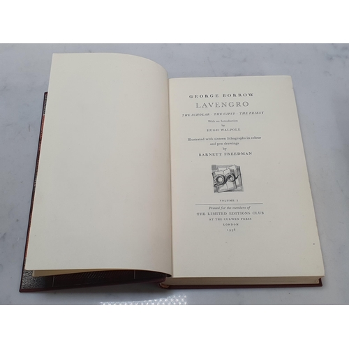 624 - BORROW George, Lavengro, with intro by Hugh Walpole, printed for the members of The Limited Editions... 