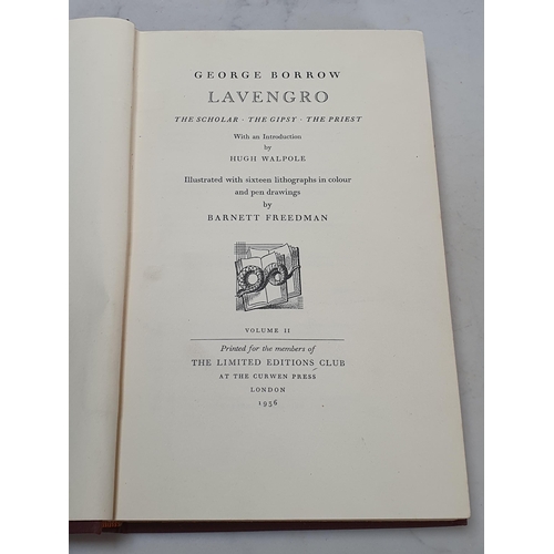 624 - BORROW George, Lavengro, with intro by Hugh Walpole, printed for the members of The Limited Editions... 