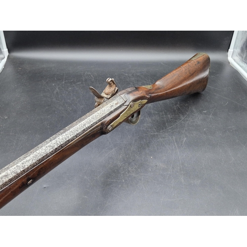 785 - A Flintlock Officer's Fusil, 36 1/2in barrel