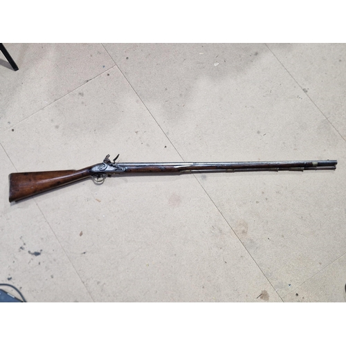 785 - A Flintlock Officer's Fusil, 36 1/2in barrel