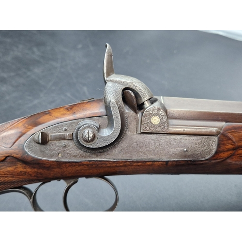 789 - A fine 16 bore two groove Big Game Rifle by William Powell, 28in octagonal barrel, bore in excellent... 