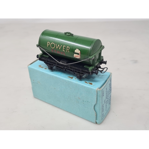 1002 - A boxed Hornby Dublo pre-war D1 Power Ethyl Tanker, Nr M-M, extremely bright lettering, no structura... 