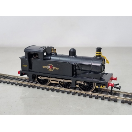 1008 - A boxed Hornby Dublo Export 2306 black 0-6-0T Locomotive, superb example, M, unused, red buffer vari... 