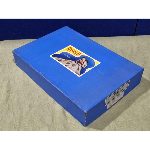 1027 - A boxed Hornby Dublo EDP1 'Sir Nigel Gresley' Passenger Set, unused, late version with sintered iron... 