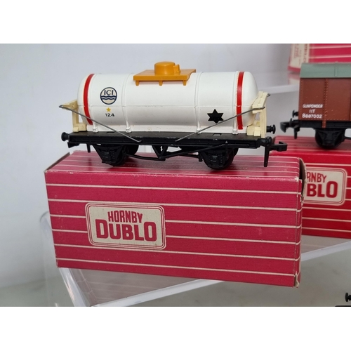 1033 - Eight boxed Hornby Dublo 2-rail Wagons including 4320 W.R. Refrigerator Van, 4305 W.R. Passenger Fru... 