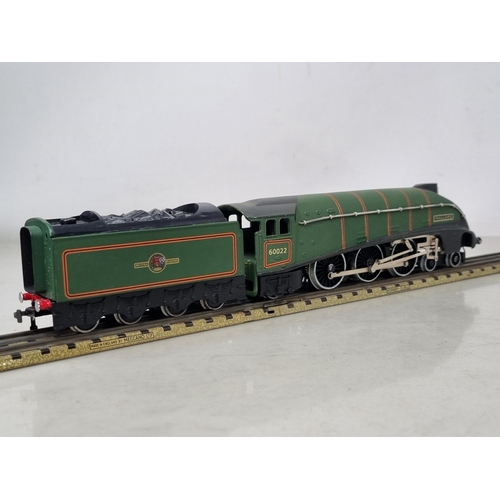 1053 - A boxed Hornby Dublo L11 'Mallard' with mazac wheels, superb example showing no signs of use. Locomo... 