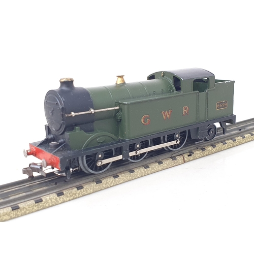 1081 - An exceptionally rare Hornby Dublo factory repair pre-war EDL7 GWR 0-6-2T Body which has been transf... 