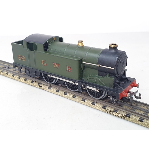 1081 - An exceptionally rare Hornby Dublo factory repair pre-war EDL7 GWR 0-6-2T Body which has been transf... 