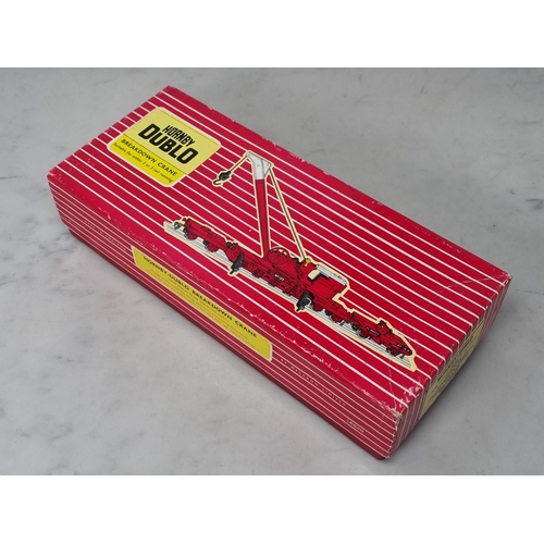 1085 - A boxed Hornby Dublo Export 4820 gloss Breakdown Crane, unused, Nr M, minute marks to roof, box Ex p... 