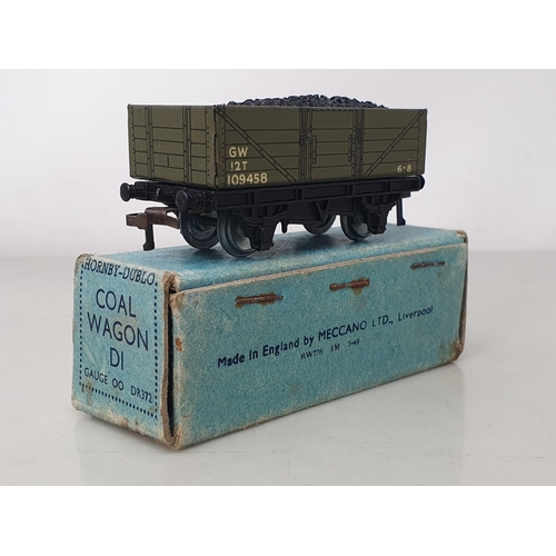 1112 - A rare boxed Hornby Dublo GWR Coal Wagon, M, box 5/49 Ex plus, only 1000 produced