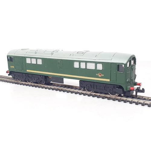 1117 - A boxed Hornby Dublo 2233 Co-Bo diesel Locomotive, Nr M-M, complete with packing pieces, box Ex plus... 