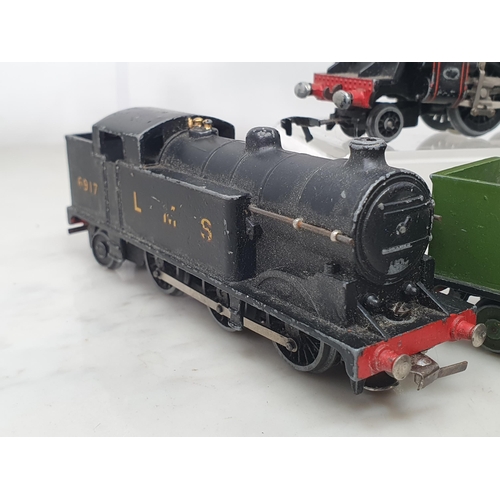 1151 - Six unboxed Hornby Dublo 3-rail Locomotives including 'Duchess of Atholl', 2-6-4T, LNER 0-6-2T, two ... 