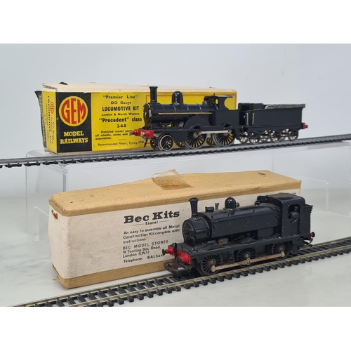 1174 - A boxed Bec Kits kit built 00 gauge finescale L.N.E.R. J52 0-6-0ST and a boxed GEM 00 gauge kit buil... 