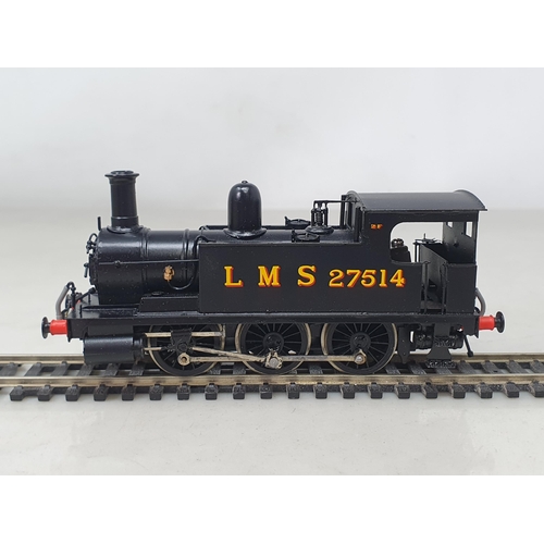 1179 - A Blacksmith Models 4mm Ex L.N.W.R./N.L.R. 0-6-0T in LMS livery Running No.27514. Built and painted ... 