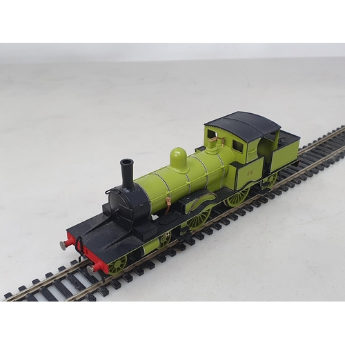 1181 - A Falcon Brass kit built 4mm L.S.W.R. Adams 4-4-2T Locomotive Running No.56 in early livery. Built a... 