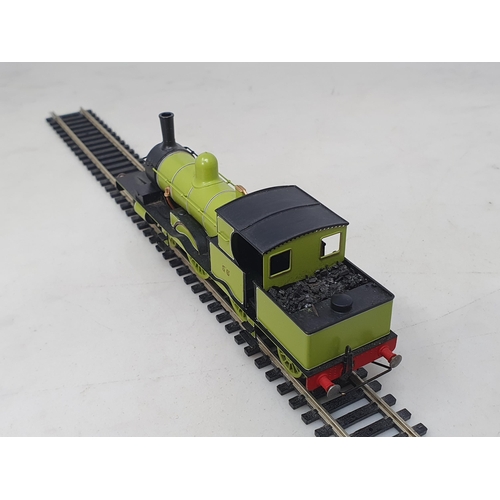 1181 - A Falcon Brass kit built 4mm L.S.W.R. Adams 4-4-2T Locomotive Running No.56 in early livery. Built a... 