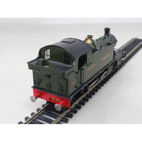 1186 - A Dong Jin brass 4mm 56XX 2-6-2T Locomotive, Running No..4588 in Great Western green livery. Factory... 