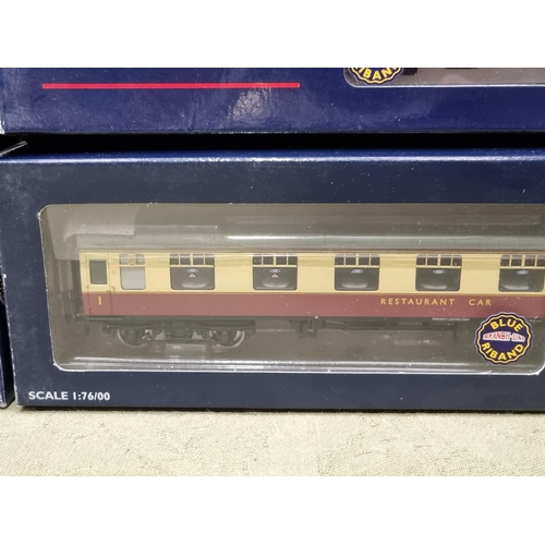 1231 - Six boxed Bachmann 00 gauge BR Coaches including maroon Mk.1 Open, Mk.1 Restaurant Miniature Buffet,... 