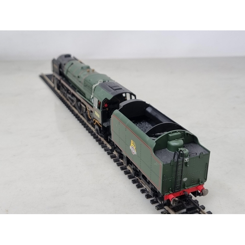 1242 - A boxed Hornby 00 gauge R2718 BR Britannia Class Locomotive 'Firth of Clyde' in BR green livery, DCC... 