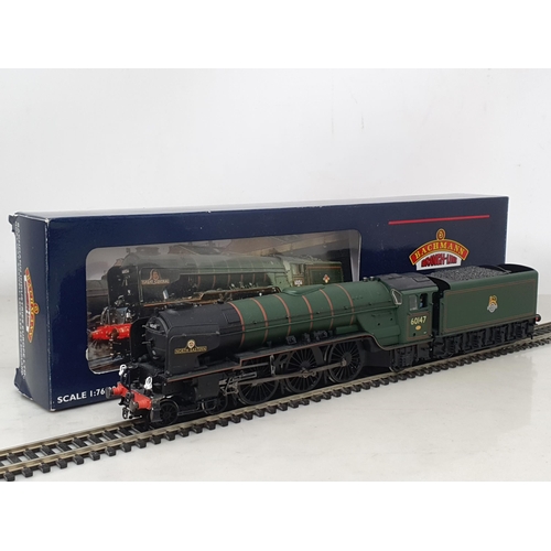 1257 - A boxed Bachmann 00 gauge A1 Locomotive 'North Eastern' in BR green livery, appears lightly run in E... 