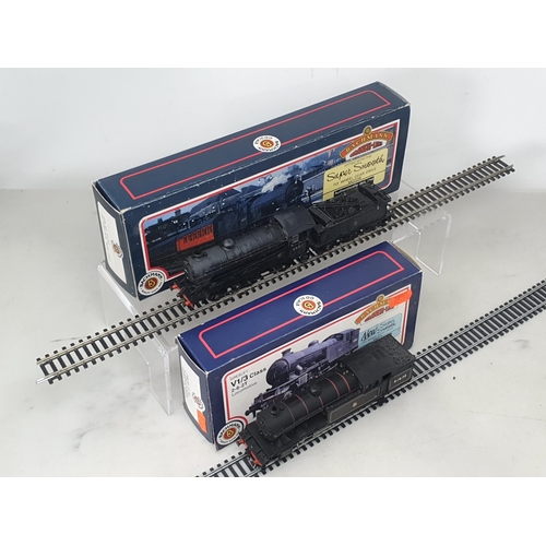 A boxed Bachmann 00 gauge J39 Locomotive in early crest BR livery and a ...