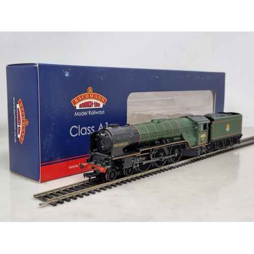 1268 - A boxed Bachmann 00 gauge A1 Locomotive 'Meg Merrilies' in BR early crest green livery, DCC 8 fitted... 