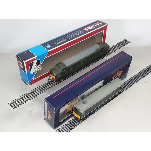 1272 - A boxed Bachmann 00 gauge Class 25/1 in BR green livery and a boxed Lima Class 37 in green livery, b... 