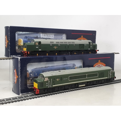 1273 - A boxed Bachmann 00 gauge Class 40 in BR green livery, and a boxed Class 44 'Scafell Pike' diesel Lo... 