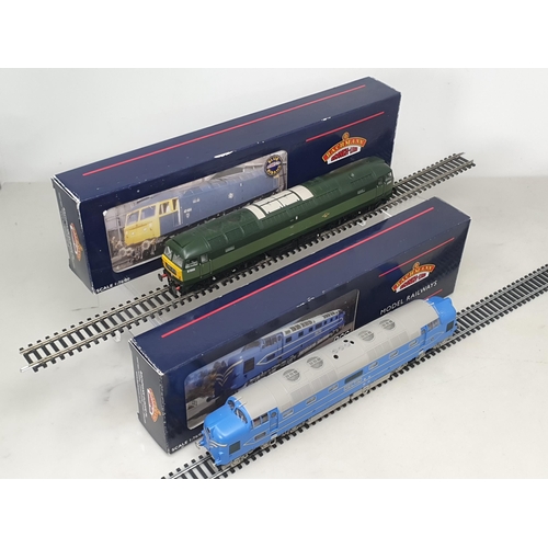 1274 - A boxed Bachmann 00 gauge Class 47 diesel Locomotive in two-tone BR green with yellow ends, DCC read... 