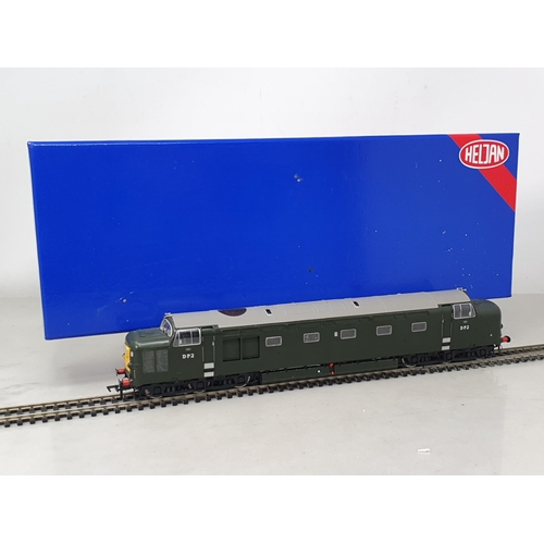 1276 - A boxed Heljan 00 gauge English Electric DP2 Prototype diesel Locomotive in early BR green livery, l... 