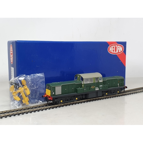 1277 - A boxed Heljan 'Crocodile' diesel Locomotive in BR green livery Running No.D8600, appears lightly ru... 