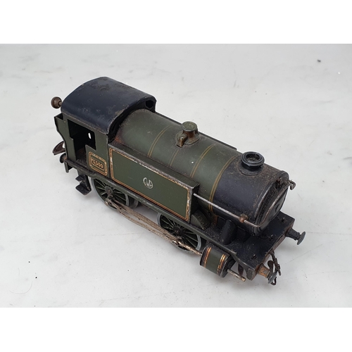 1285 - A Hornby 0 gauge No.1 Special 0-4-0T Locomotive in GWR green livery, G