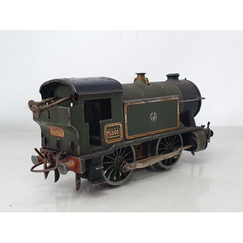 1285 - A Hornby 0 gauge No.1 Special 0-4-0T Locomotive in GWR green livery, G