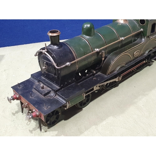 1289 - A well engineered 1/2in scale live steam Smith Compound 4-4-0 Locomotive and Tender in North Eastern... 