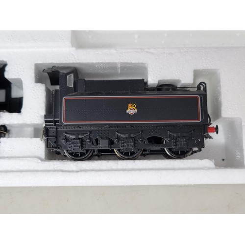 1260 - A boxed Bachmann 00 gauge Ivatt Class 4 2-4-0 Locomotive in early emblem BR livery, DCC ready; and a... 