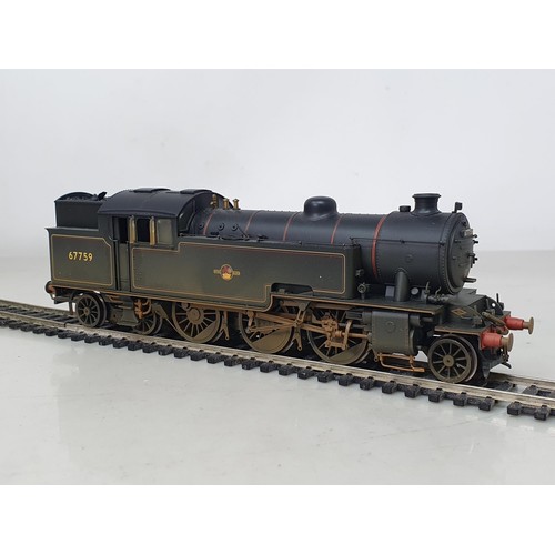 1269 - A boxed Hornby 00 gauge R3007X BR Thompson L1 Class 2-6-4T Running No.1 67750 with factory weatherin... 