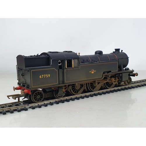 1269 - A boxed Hornby 00 gauge R3007X BR Thompson L1 Class 2-6-4T Running No.1 67750 with factory weatherin... 