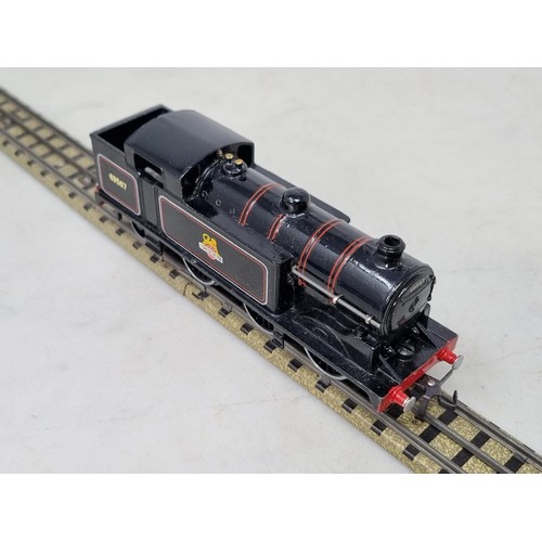 1097 - A boxed Hornby Dublo EDL17 gloss 0-6-2T, M, showing no signs of use to pick-ups or armature. Box in ... 