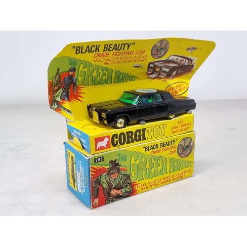 1551 - A boxed Corgi Toys No.268 The Green Hornet 'Black Beauty', Nr M-M, Box Ex with insert (tape)