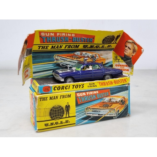 1554 - A boxed Corgi Toys No.497 The Man from U.N.C.L.E. 'Thrush-Buster', Ex, box F-G with insert